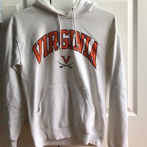 White UVA hoodie